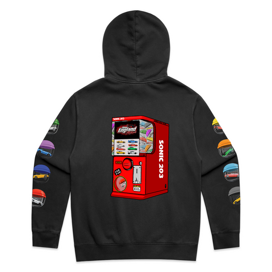 New England Motors - Sonic 203 Gachapon Pullover Hooded Sweatshirt